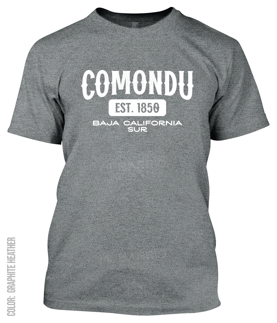 Comondu, Baja California Sur Athletic T-Shirt