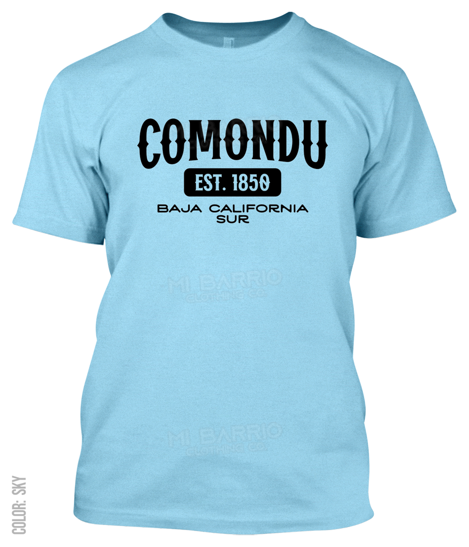 Comondu, Baja California Sur Athletic T-Shirt