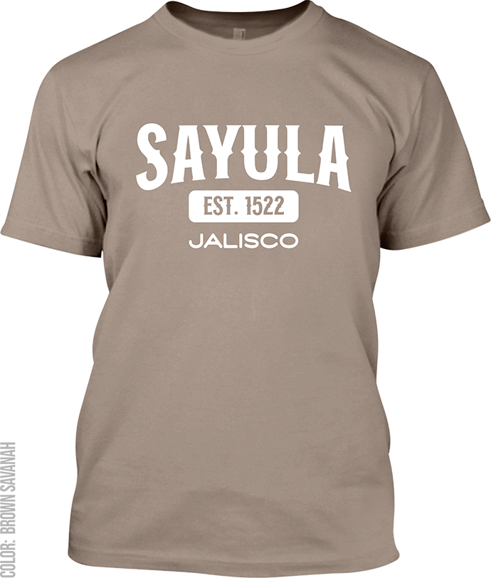 Sayula, Jalisco Athletic T-Shirt