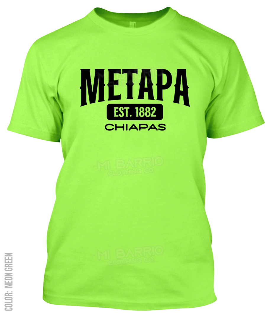 Metapa, Chiapas Athletic T-Shirt