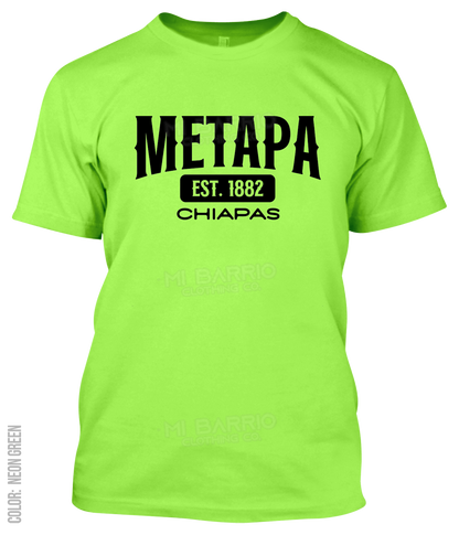 Metapa, Chiapas Athletic T-Shirt