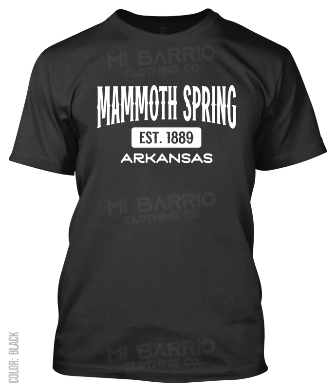 Mammoth Spring, Arkansas Athletic T-Shirt