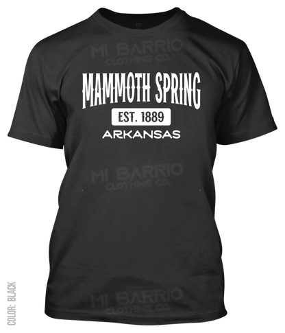 Mammoth Spring, Arkansas Athletic T-Shirt