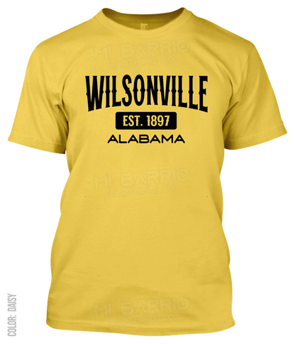 Wilsonville, Alabama Athletic T-Shirt
