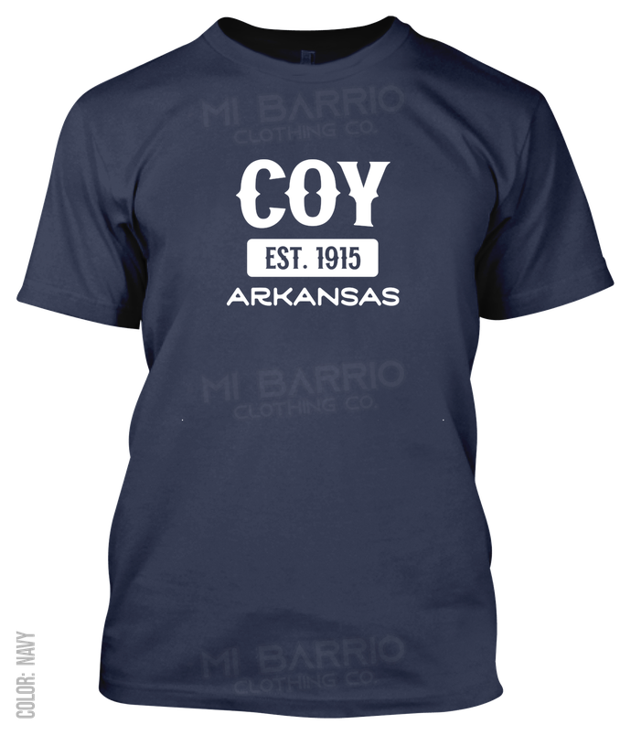 Coy, Arkansas Athletic T-Shirt