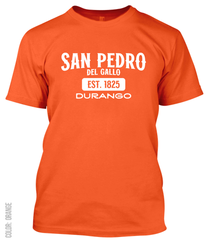 San Pedro Del Gallo, Durango Athletic T-Shirt