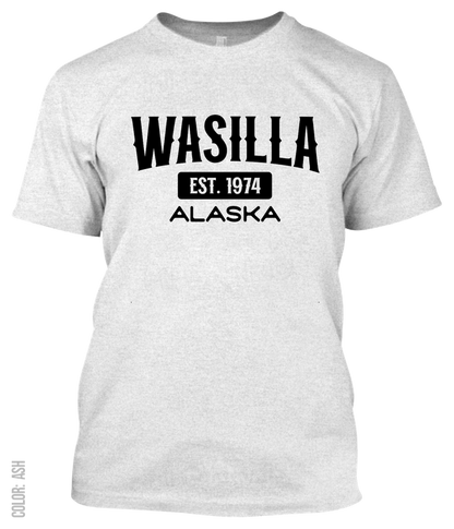 Wasilla, Alaska Athletic T-Shirt