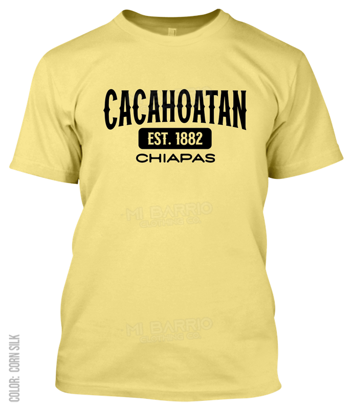 Cacahoatan, Chiapas Athletic T-Shirt