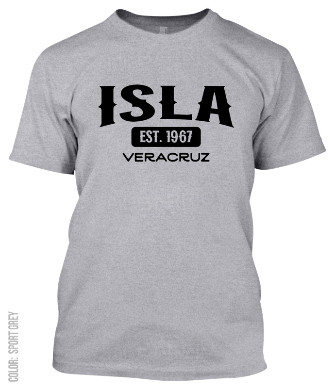 Isla, Veracruz Athletic T-Shirt