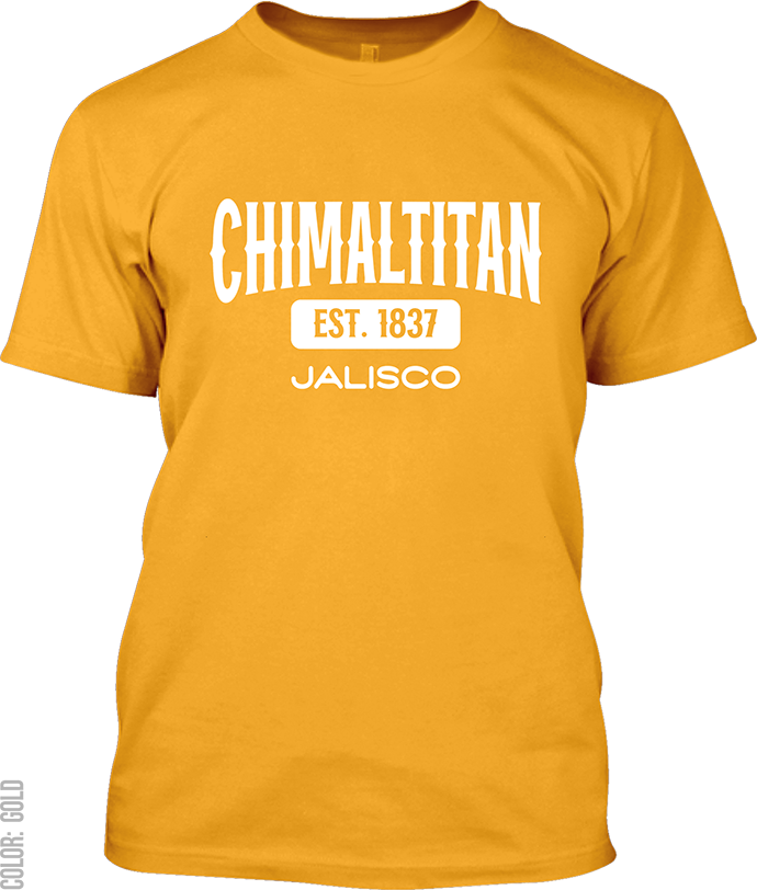 Chimaltitan, Jalisco Athletic T-Shirt