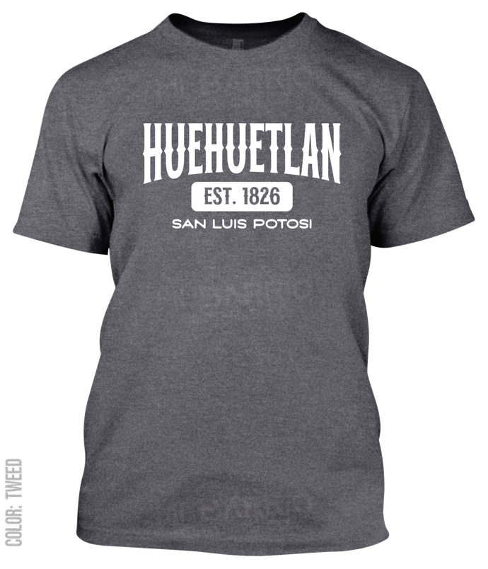 Huehuetlan, San Luis Potosi Athletic T-Shirt
