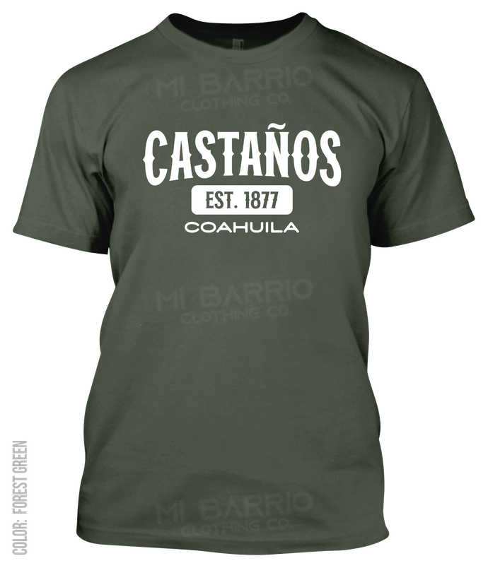 Castaños, Coahuila Athletic T-Shirt