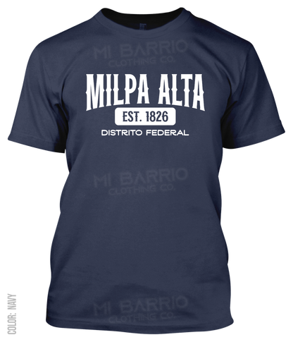 Milpa Alta, Ciudad De Mexico Athletic T-Shirt