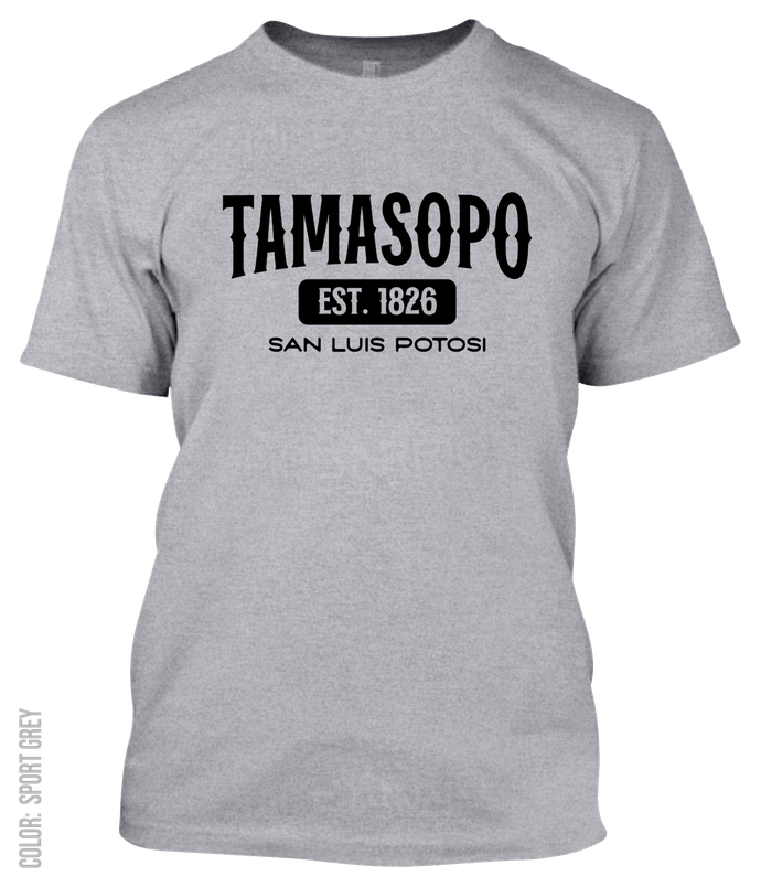 Tamasopo, San Luis Potosi Athletic T-Shirt