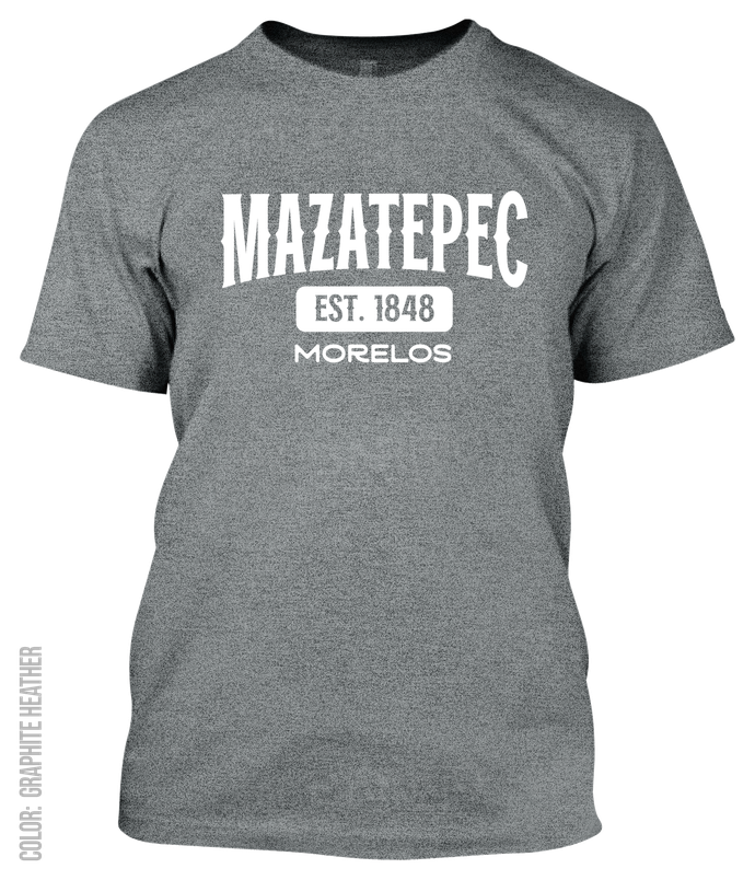 Mazatepec, Morelos Athletic T-Shirt