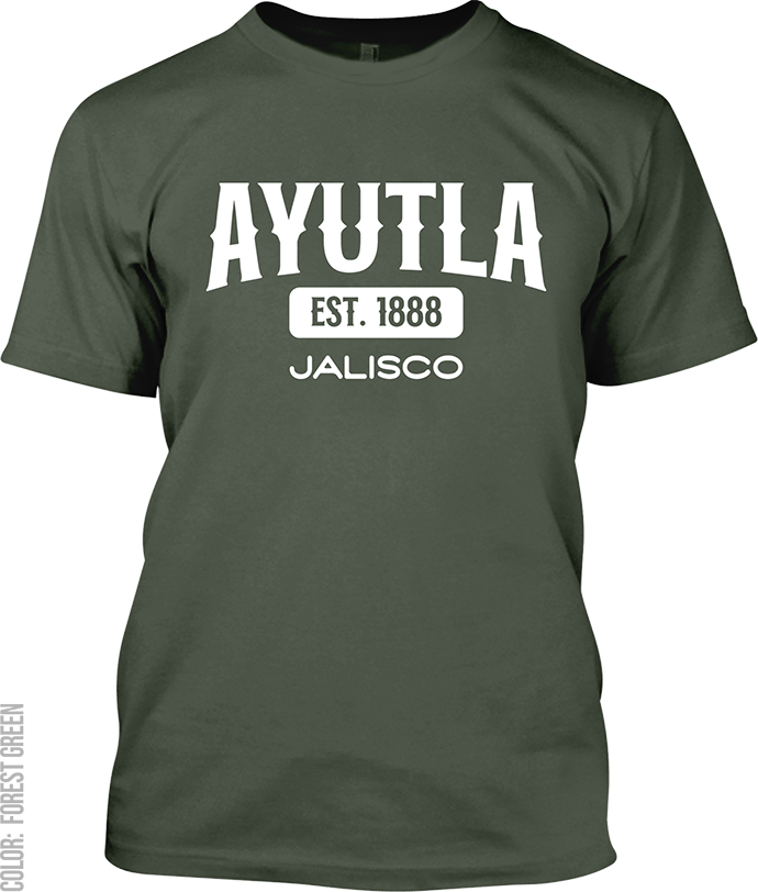 Ayutla, Jalisco Athletic T-Shirt