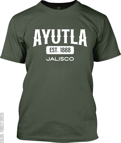 Ayutla, Jalisco Athletic T-Shirt