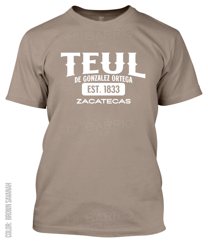 Teul De Gonzalez Ortega, Zacatecas Athletic T-Shirt