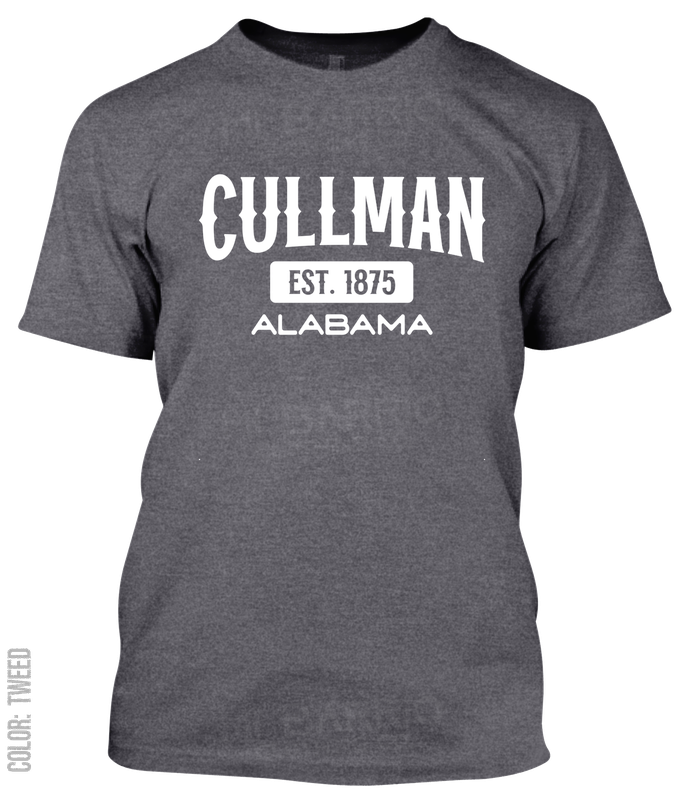 Cullman, Alabama Athletic T-Shirt