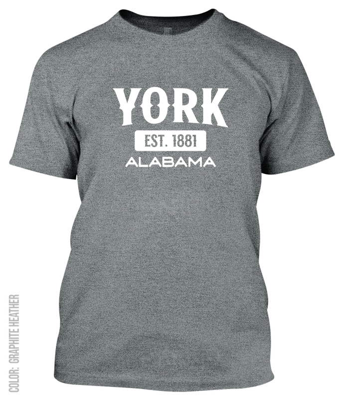 York, Alabama Athletic T-Shirt
