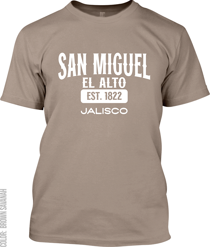 San Miguel El Alto, Jalisco Athletic T-Shirt