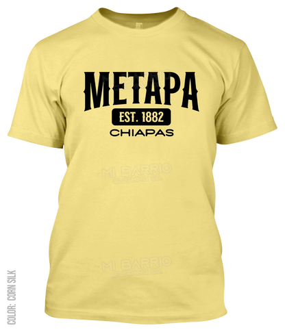 Metapa, Chiapas Athletic T-Shirt