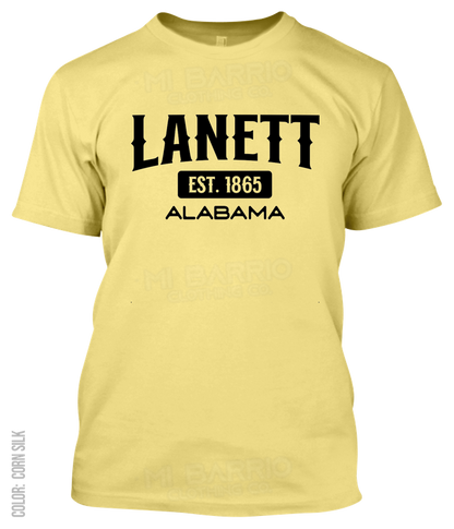 Lanett, Alabama Athletic T-Shirt