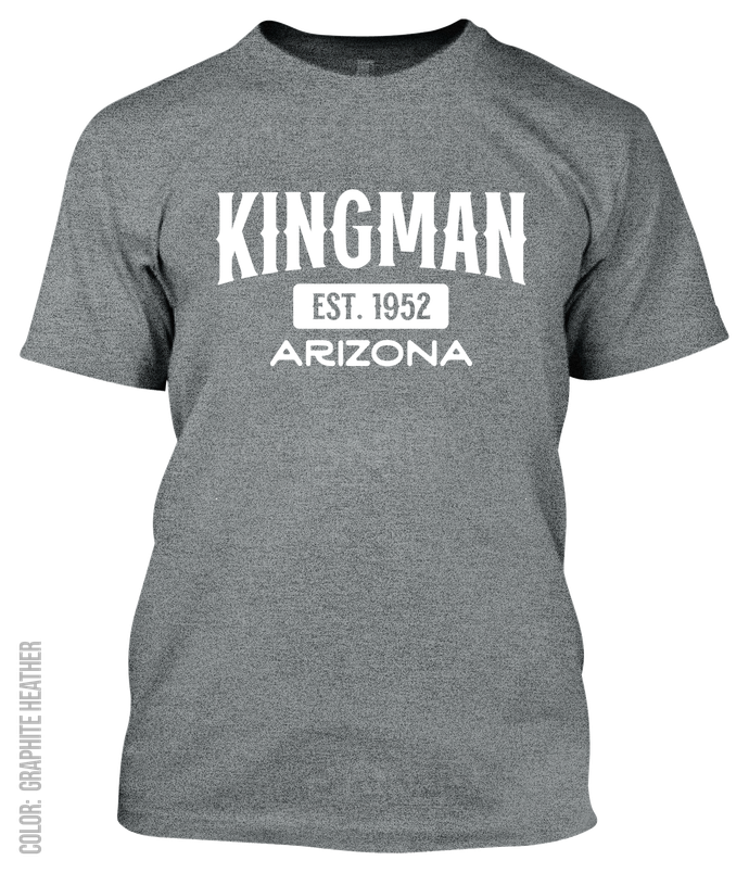 Kingman, Arizona Athletic T-Shirt