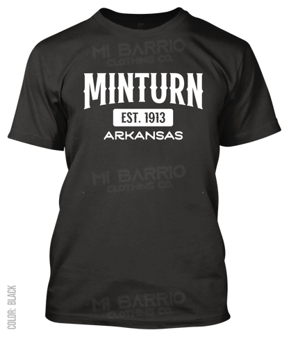 Minturn, Arkansas Athletic T-Shirt