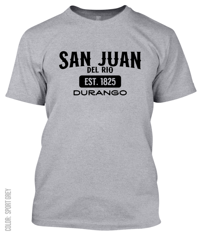San Juan Del Rio, Durango Athletic T-Shirt