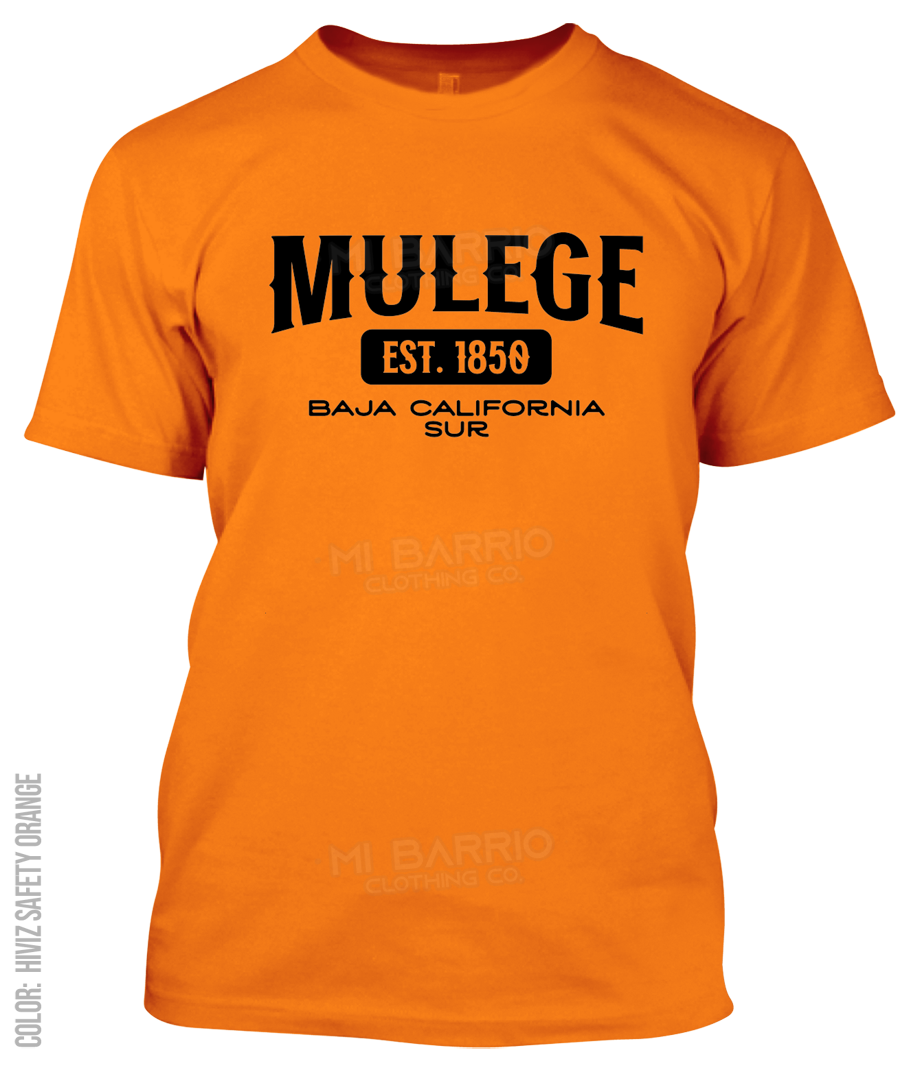 Mulege, Baja California Sur Athletic T-Shirt