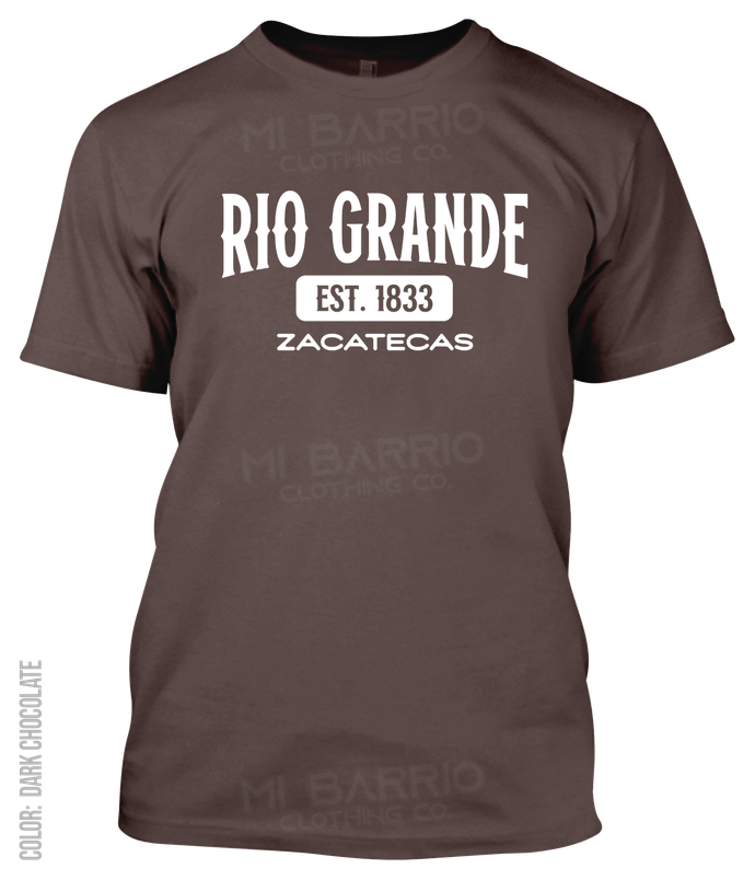 Rio Grande, Zacatecas Athletic T-Shirt