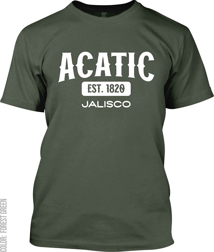 Acatic, Jalisco Athletic T-Shirt