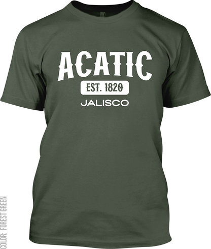 Acatic, Jalisco Athletic T-Shirt