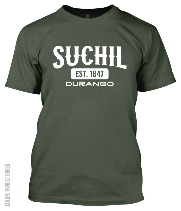Suchil, Durango Athletic T-Shirt