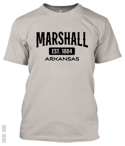 Marshall, Arkansas Athletic T-Shirt