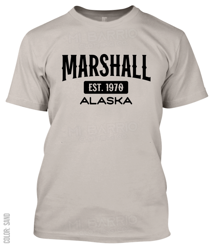 Marshall, Alaska Athletic T-Shirt