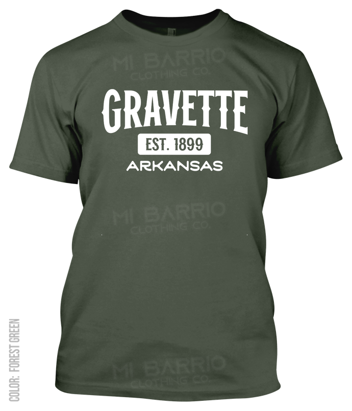Gravette, Arkansas Athletic T-Shirt