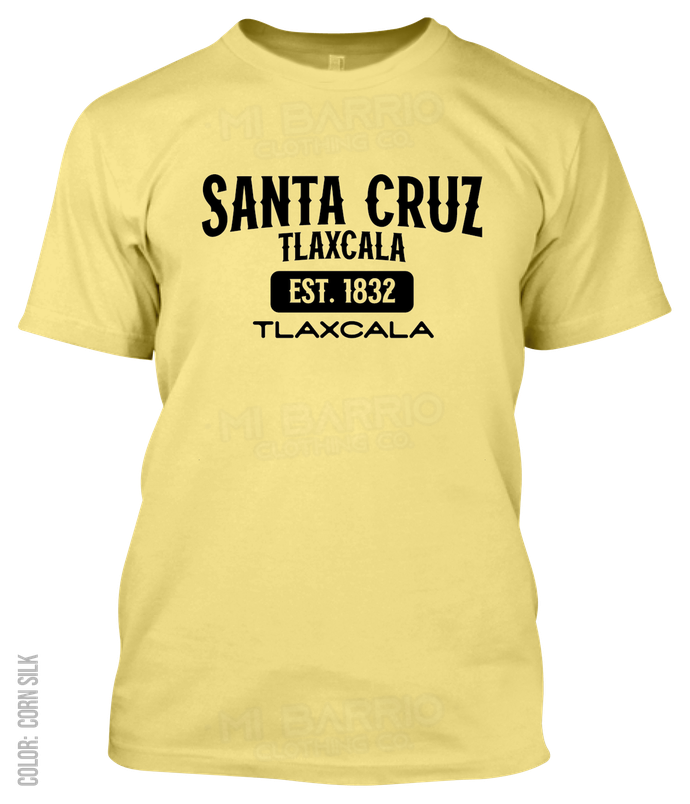 Santa Cruz Tlaxcala, Tlaxcala Athletic T-Shirt