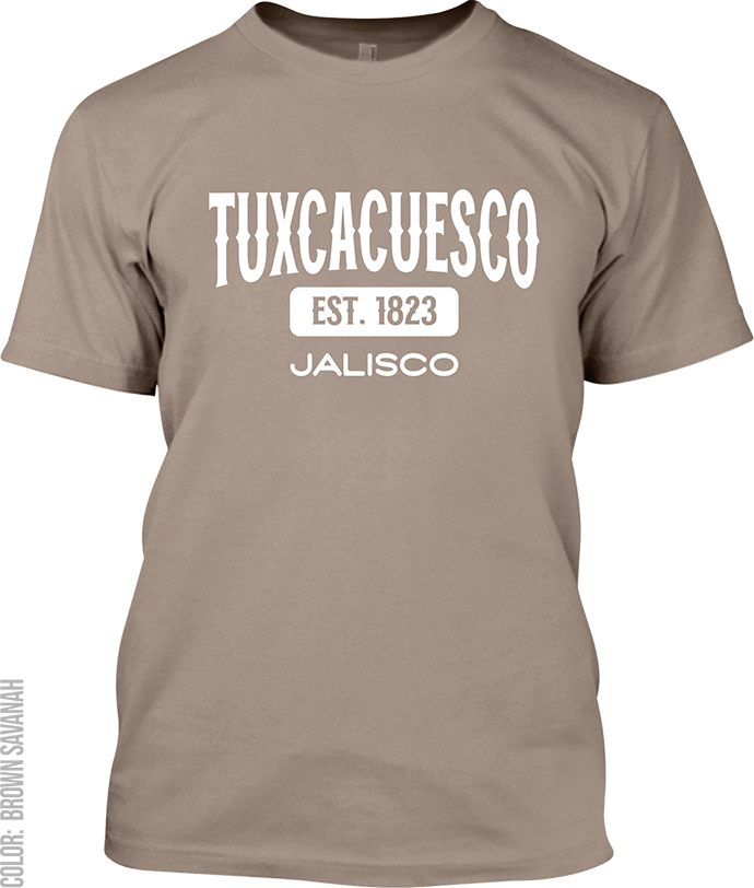 Tuxcacuesco, Jalisco Athletic T-Shirt