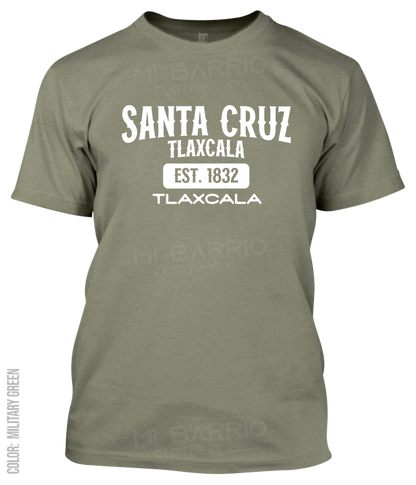 Santa Cruz Tlaxcala, Tlaxcala Athletic T-Shirt