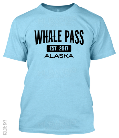 Whale Pass, Alaska Athletic T-Shirt