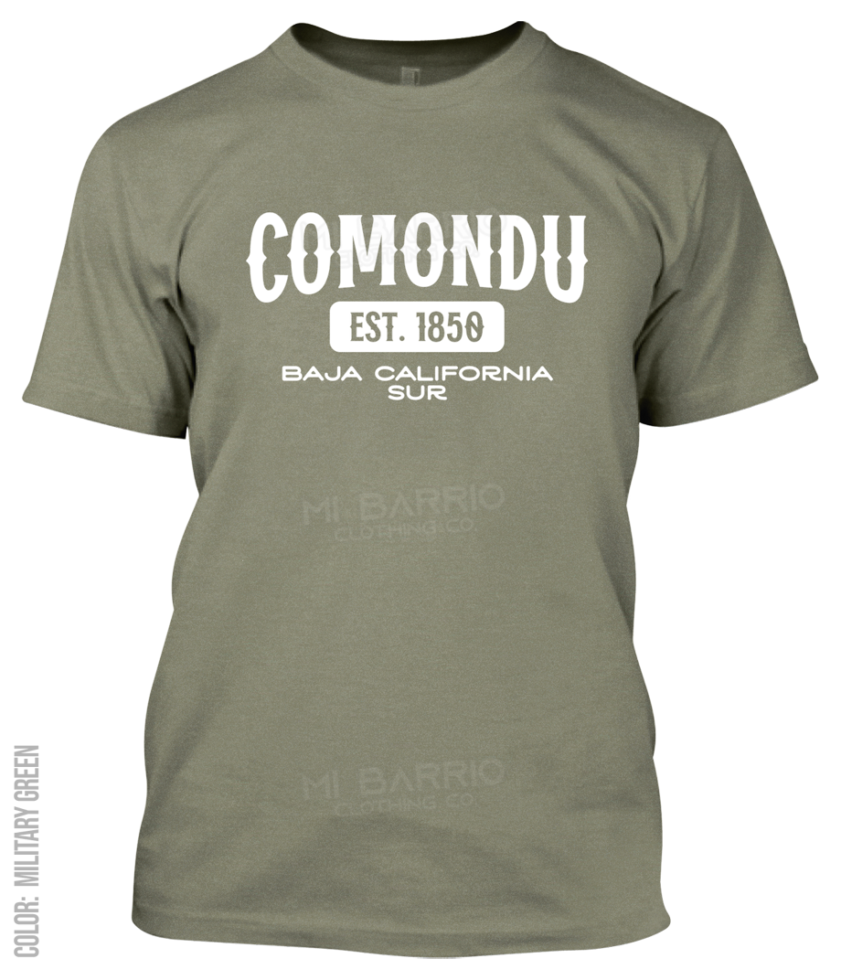 Comondu, Baja California Sur Athletic T-Shirt
