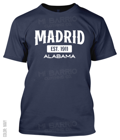 Madrid, Alabama Athletic T-Shirt