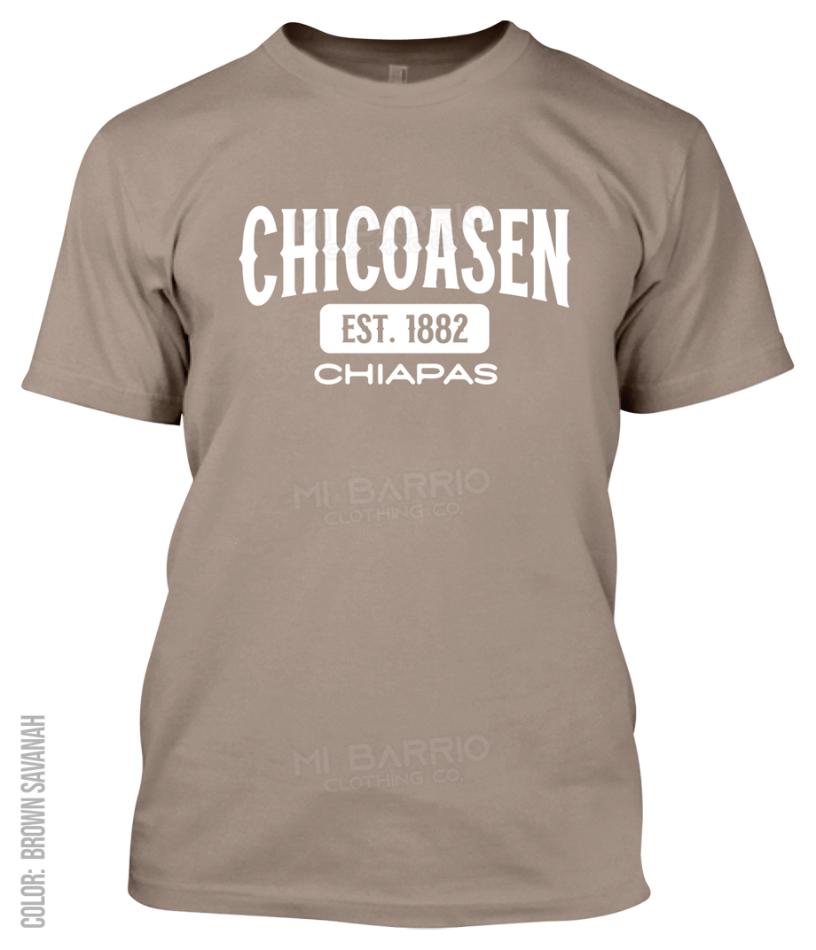 Chicoasen, Chiapas Athletic T-Shirt