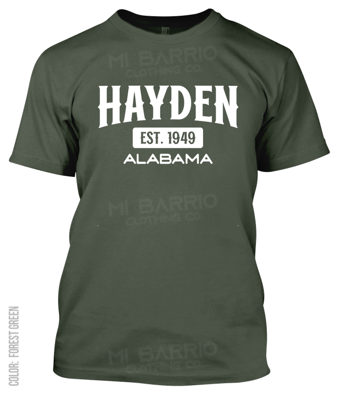 Hayden, Alabama Athletic T-Shirt