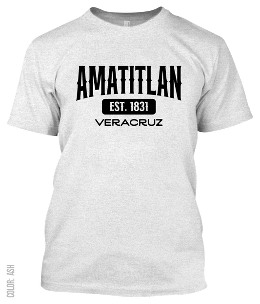 Amatitlan, Veracruz Athletic T-Shirt