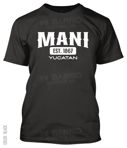 Mani, Yucatan Athletic T-Shirt