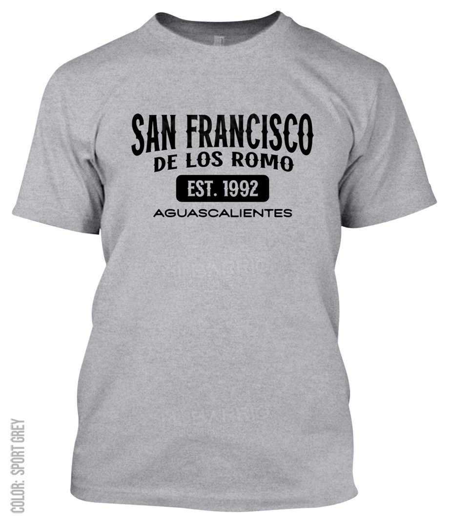 San Francisco De Los Romo, Aguascalientes Athletic T-Shirt