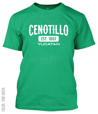 Cenotillo, Yucatan Athletic T-Shirt